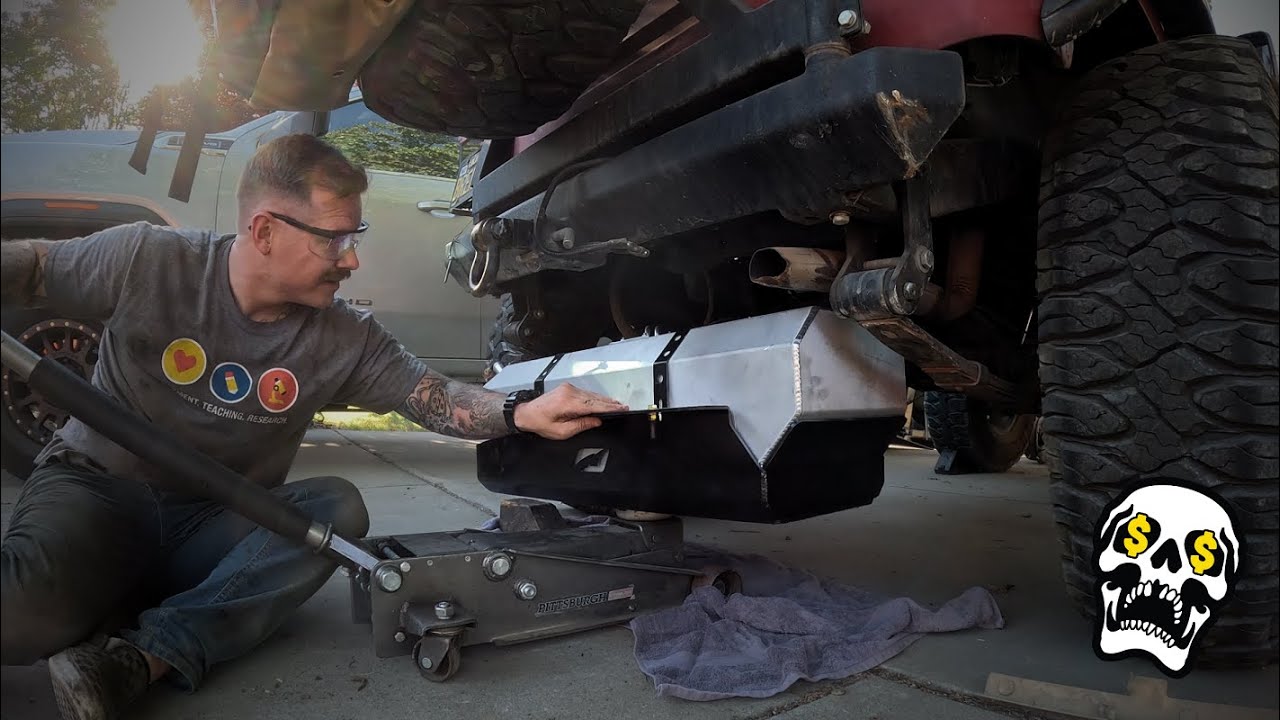 Motobilt Stretch Gas Tank Install | Jeep Wrangler YJ