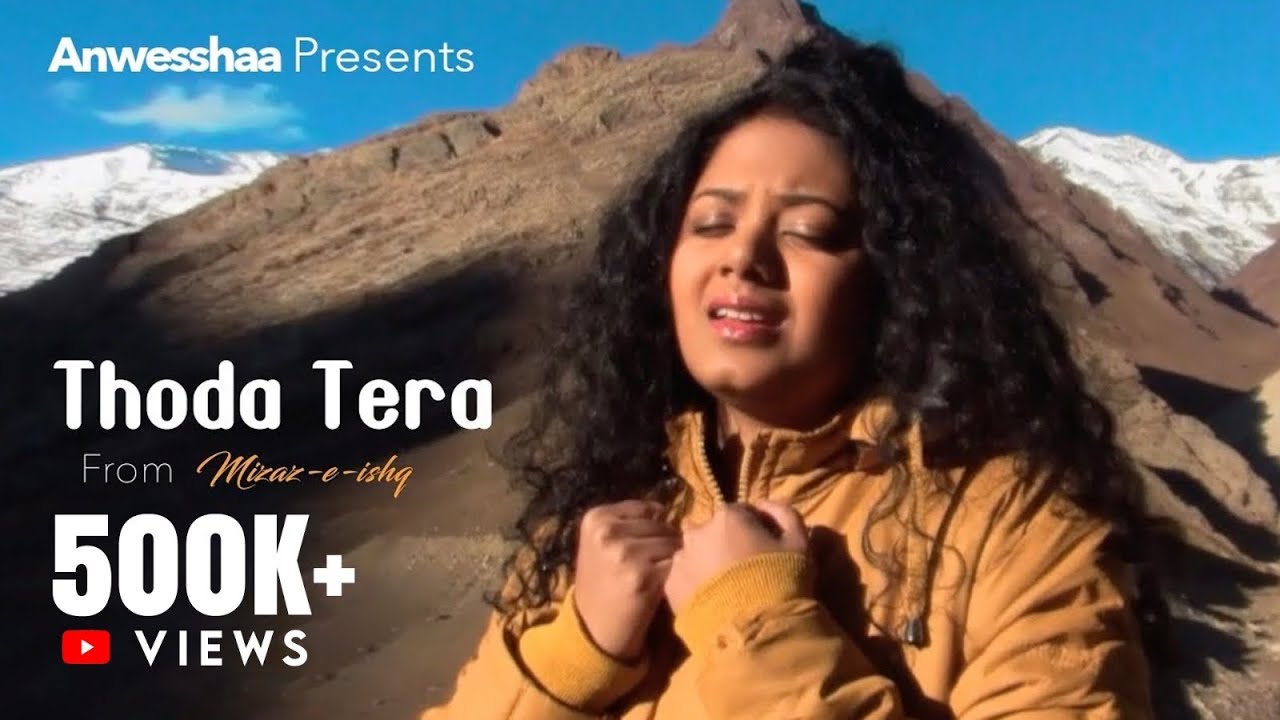 Thoda Tera | Anwesshaa | Love song | Indie pop album | Mizaaj-e-ishq