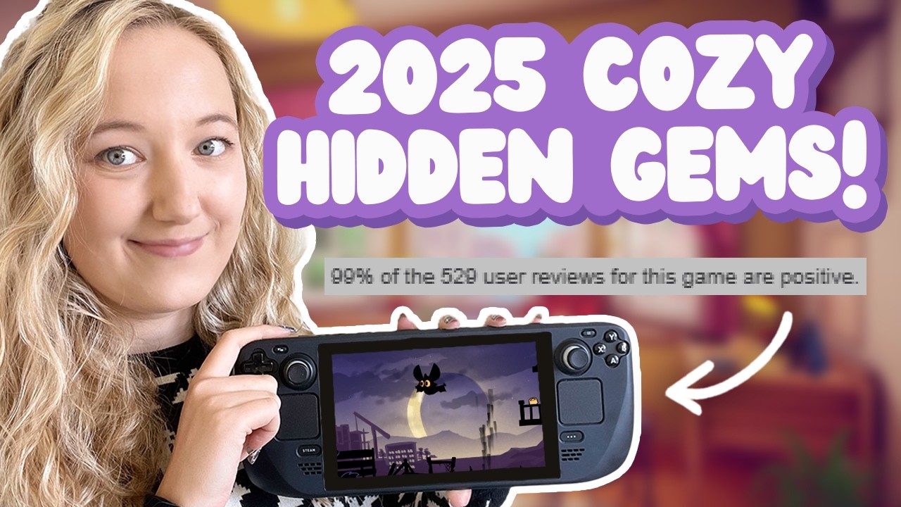 Лучшие скрытые жемчужины среди уютных игровых проектов 2025 года!