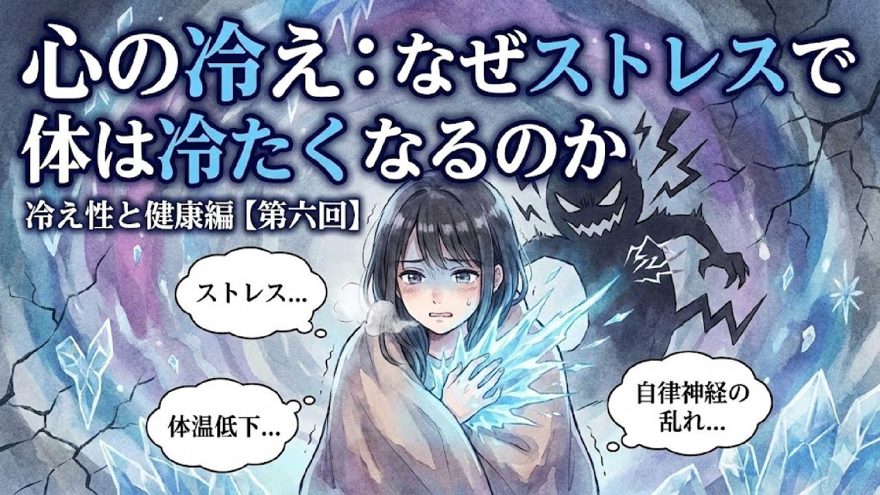 心の冷え：なぜストレスで体は冷たくなるのか｜冷え性と健康編【第六回】