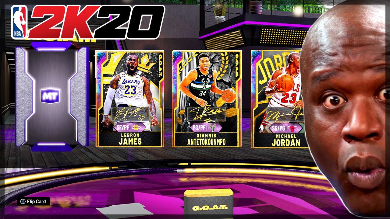 I WENT BACK TO NBA 2K20 MYTEAM TO PULL G.O.A.T GALAXY OPALS....