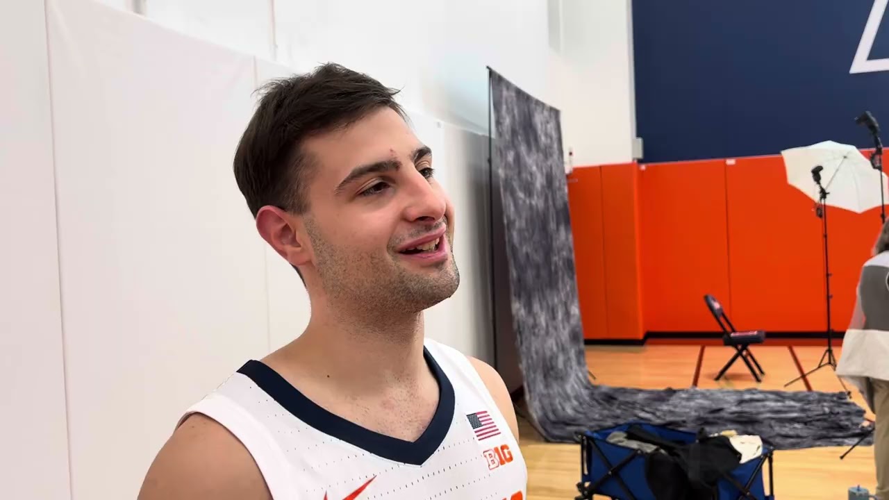 Illini Media Day: интервью с Михайло Петровичем