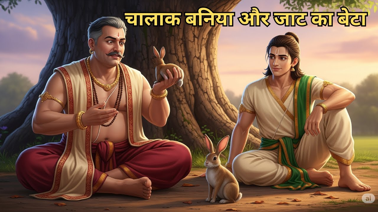 चालाक बनिया और जाट का बेटा: समर सिंह का बदला | हिंदी कहानी  #FunnyStory  #MoralStory