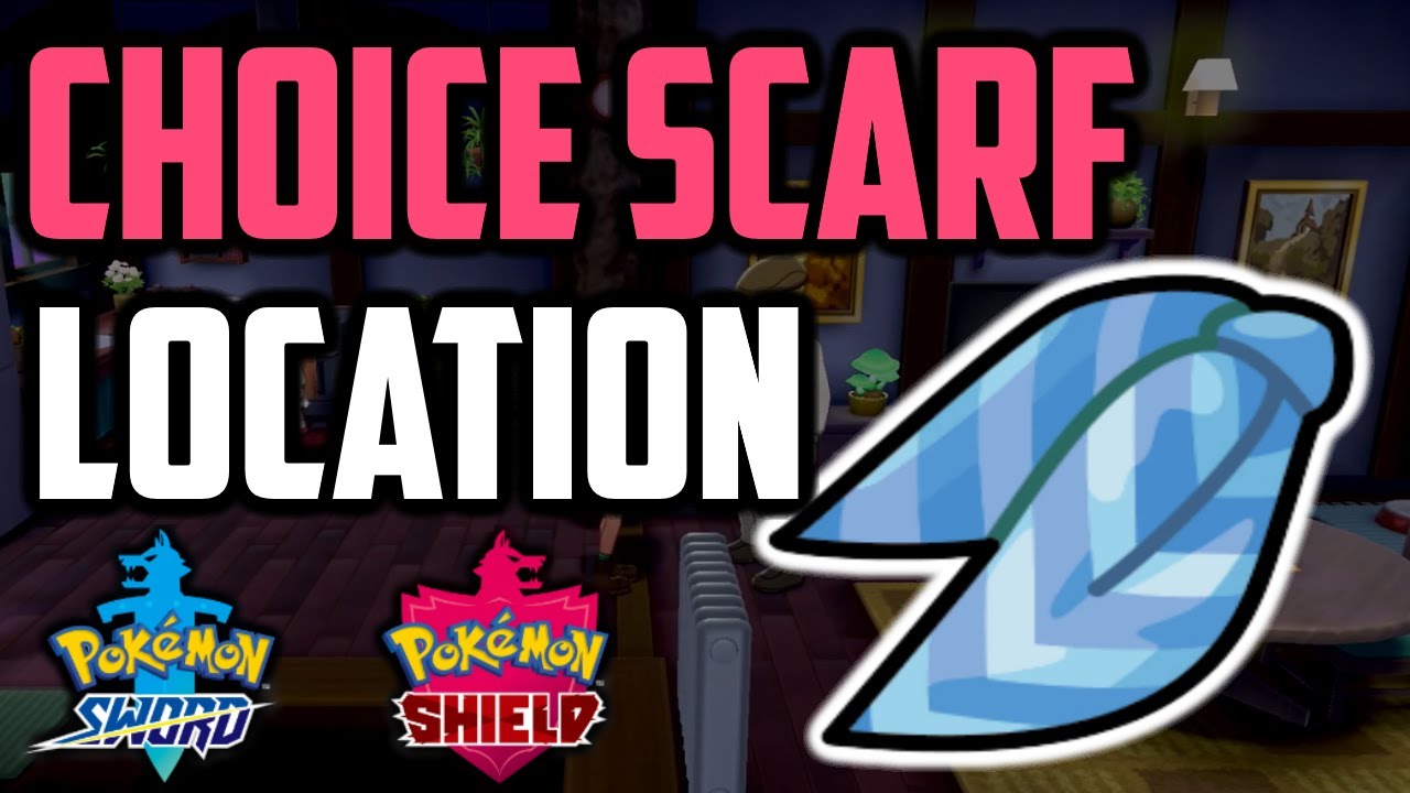 Where to Find Choice Scarf - Pokemon Sword & Shield (All Methods)