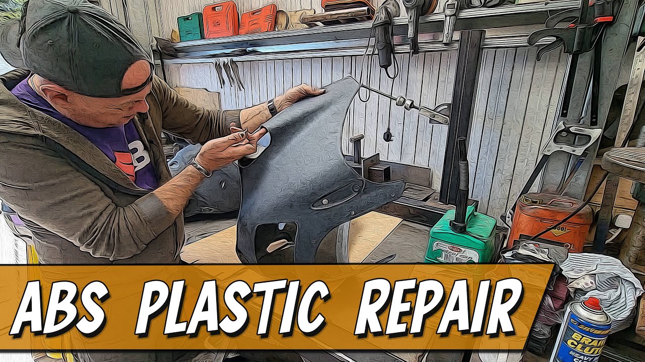ABS plastic fairing repair - 1990 Kawasaki ZZR1100