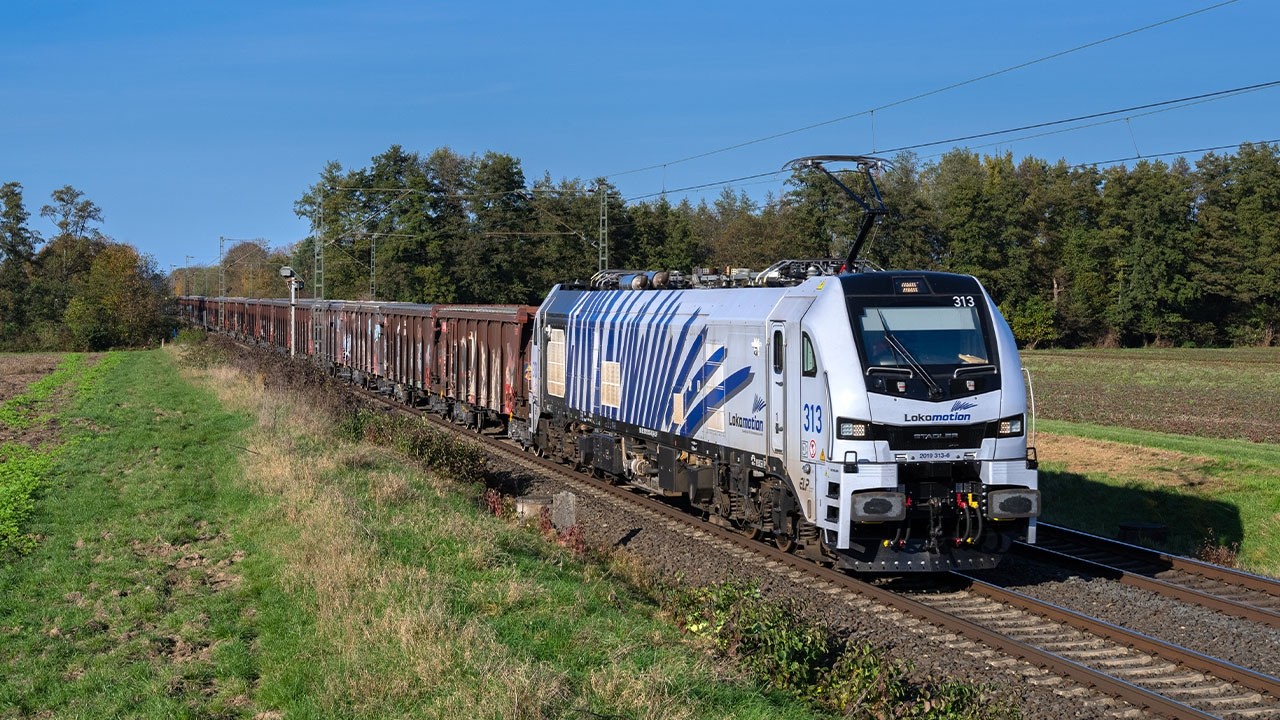 Lokomotion Euro 9000, ČD, MKB, CFL, DPB und mehr Bahnverkehr im Rhein-Main-Gebiet [4k/60fps]