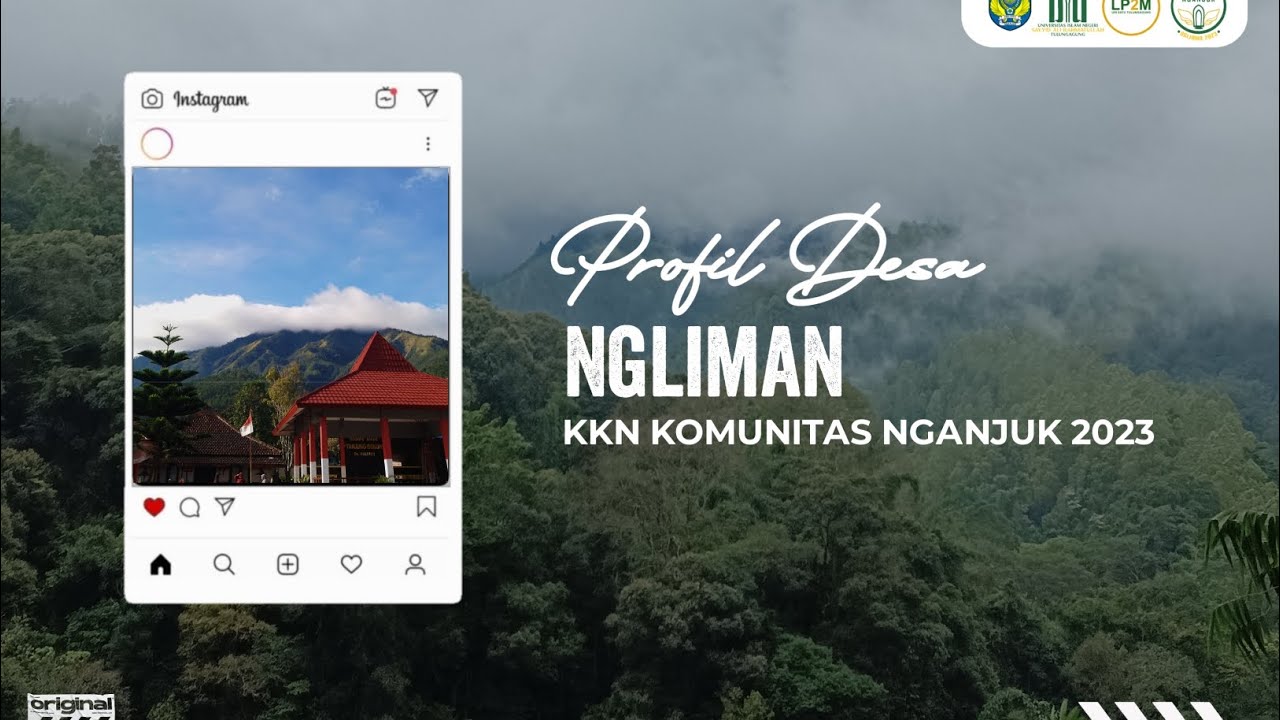PROFIL DAN POTENSI DESA NGLIMAN || KKN KOMUNITAS NGANJUK 2023 || UIN SATU TULUNGAGUNG