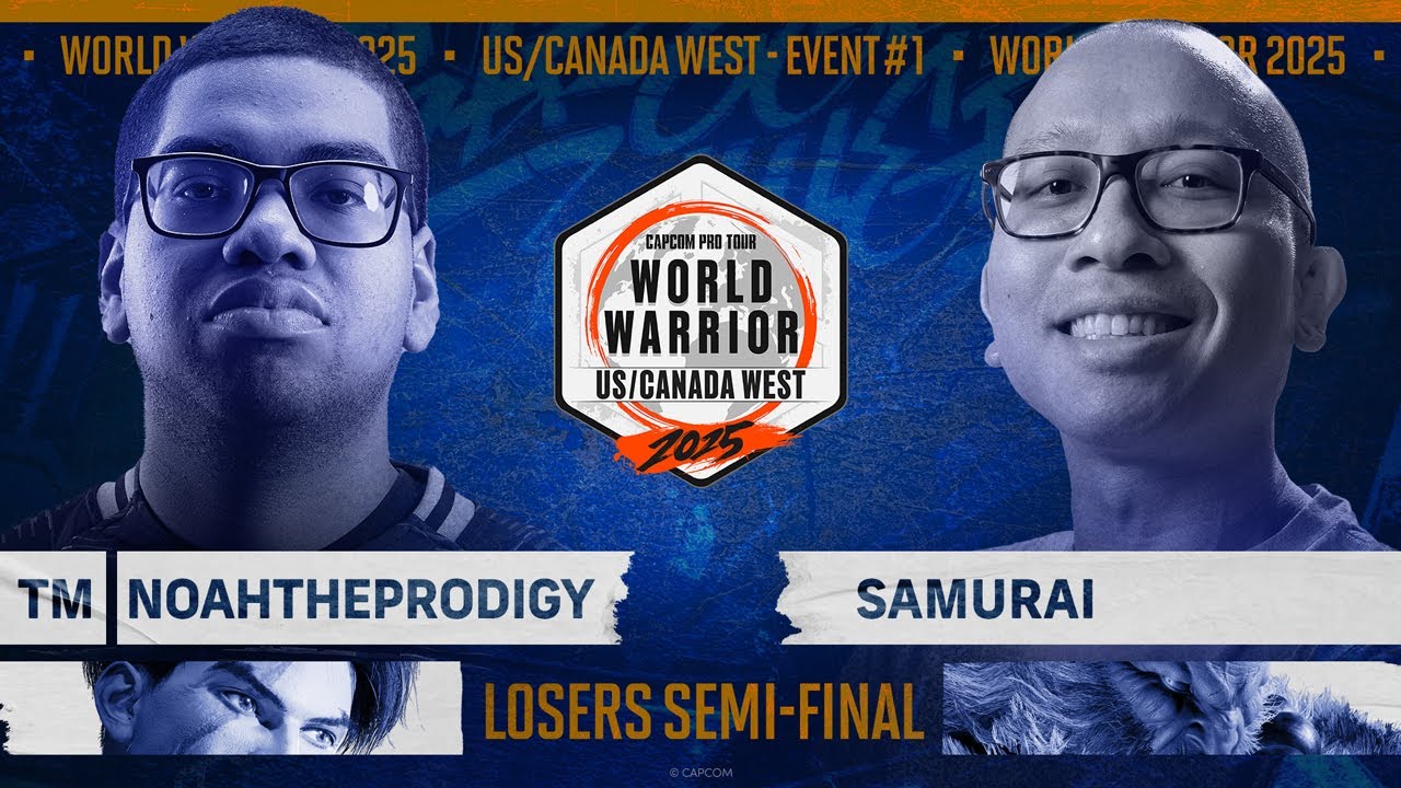 NoahTheProdigy (Luke) vs. Samurai (Akuma) - Losers Semi-Final - World Warrior US/Canada West 1