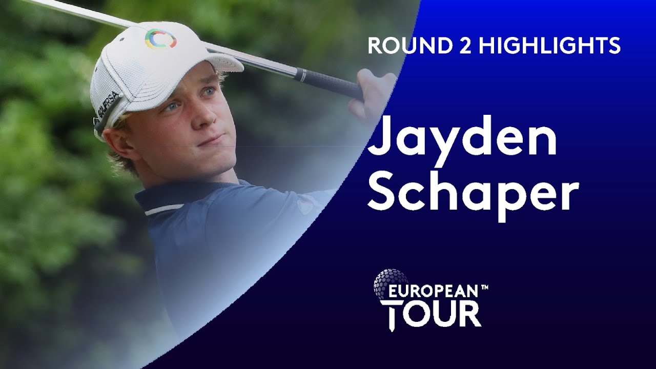 18-year-old amateur Jayden Schaper shoots 67 | Round 2 | South African Open