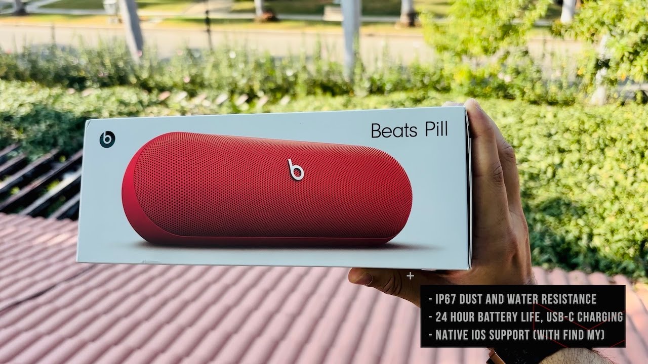 Распаковка и обзор НОВОЙ Beats Pill — портативная колонка, усовершенствованная Apple?