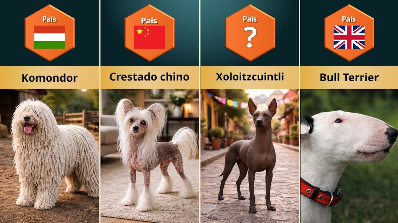 Las razas de perros más únicas del mundo – Estos perros no parecen reales