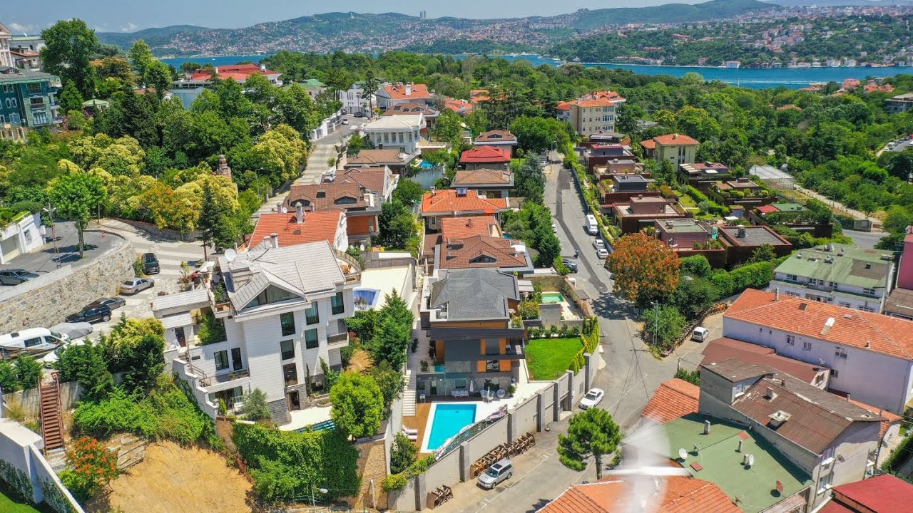 İstanbul Sarıyer Reşitpaşa 'da İstanbul Boğazı Manzaralı Villa, Lüks Konut Uzmanı Volkan Şengül