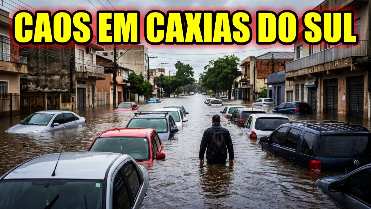 🔴CAOS NA MAIOR CIDADE DA SERRA GA&Uacute;CHA &ndash; CAXIAS DO SUL (21/09/26)