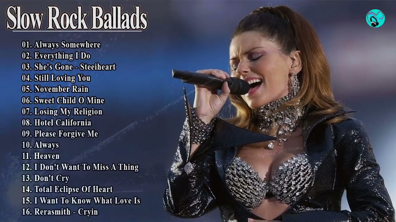 MuSic For LiFe - Slow Rock Ballads 80's & 90's 📻 The Best Rock Songs of 80s, 90s   Slow rock love