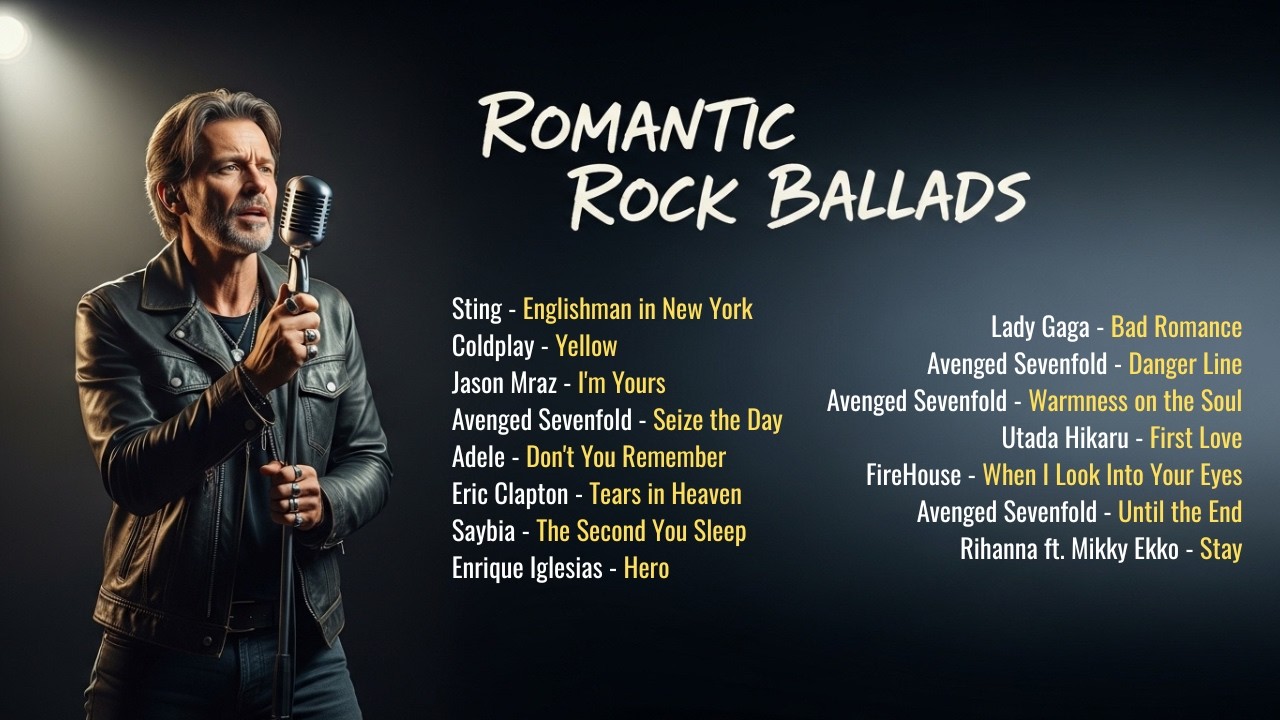 Romantic Rock Ballads Cover Playlist 💞🎸 | Love & Pain