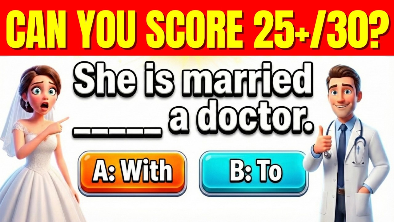 Ultimate English TEST Quiz! 🧠💡| 5 LEVELS 📈