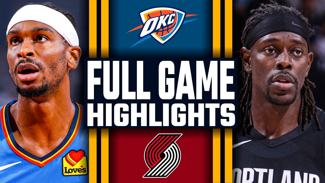Oklahoma City Thunder vs Portland Trail Blazers - FULL GAME HIGHLIGHTS | November 5, 2025 NBA Season