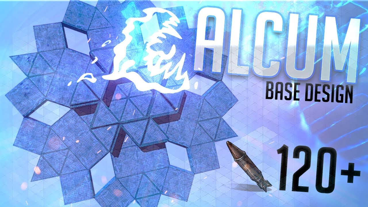 RUST | INSANE ALCUM Base design | 120+ ROCKETS! + MULTI-SPLIT TC