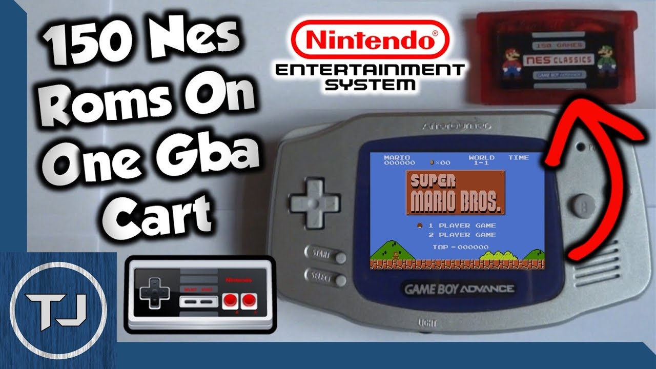 This GBA Cart Has 150 NES Games Built In!