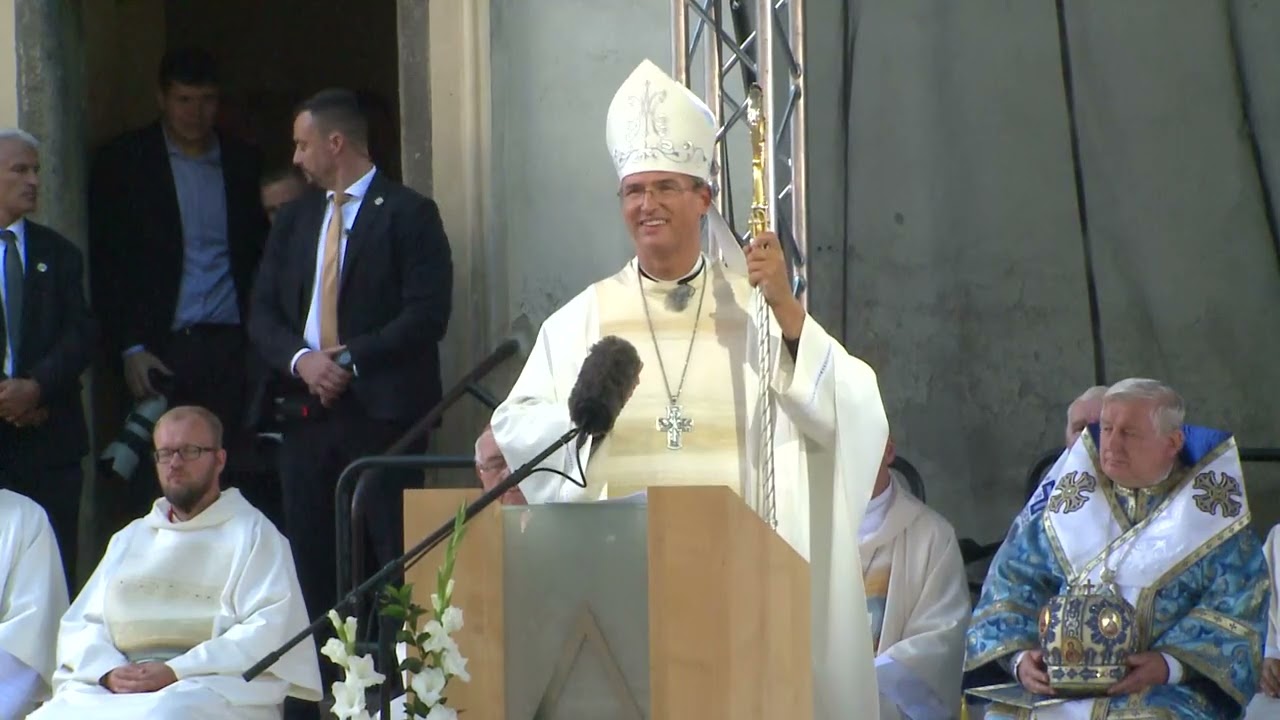 Kázeň Mons. František Trstenský, spišský biskup - Slávnostná sv. omša