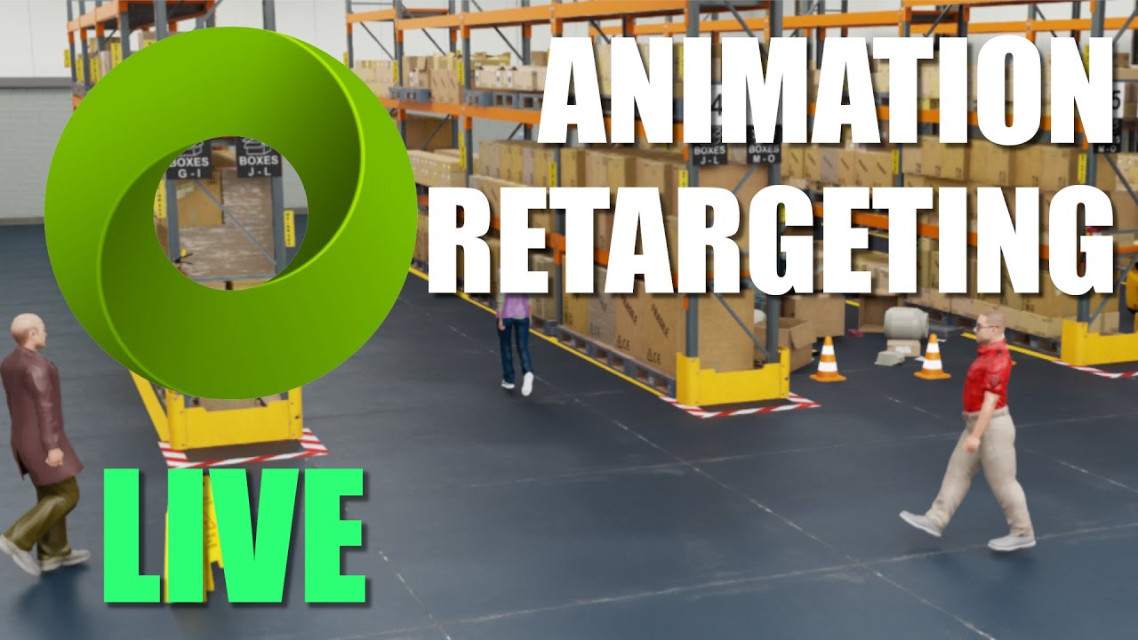 Animation Retargeting in Omniverse - Learning About Simulating Humans