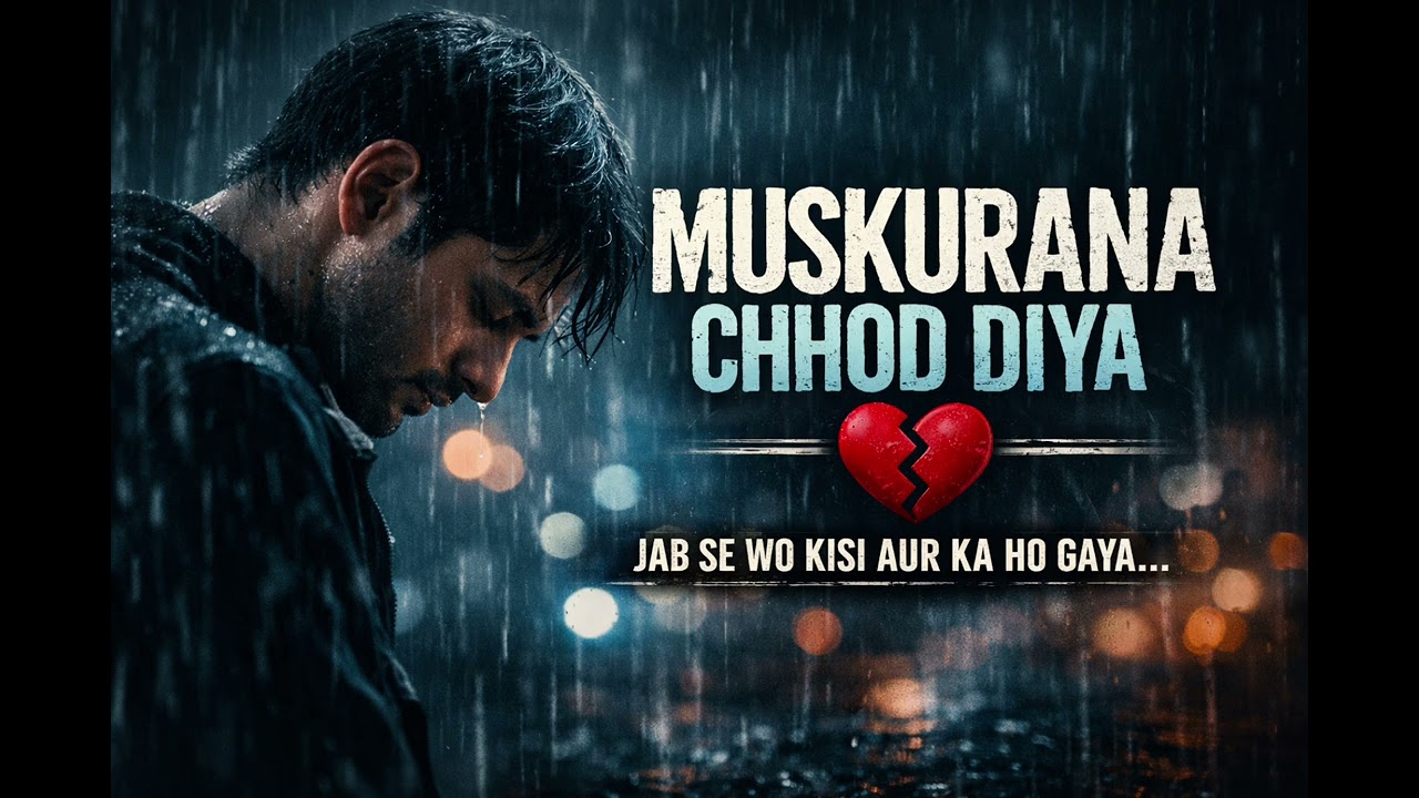 Muskurana Chhod Diya – Emotional Breakup Song | Sad Hindi Song #SadSong #HeartbreakSong 