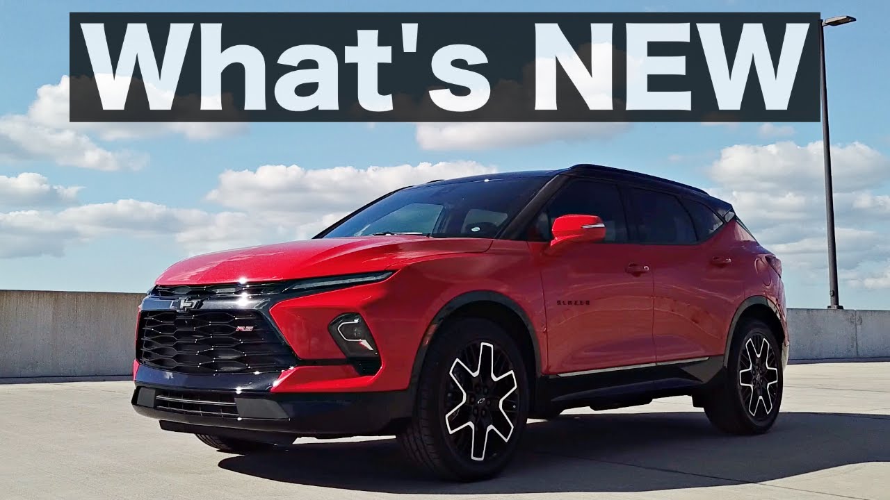 Chevrolet Blazer RS ​​2023 года: все характеристики и тест-драйв
