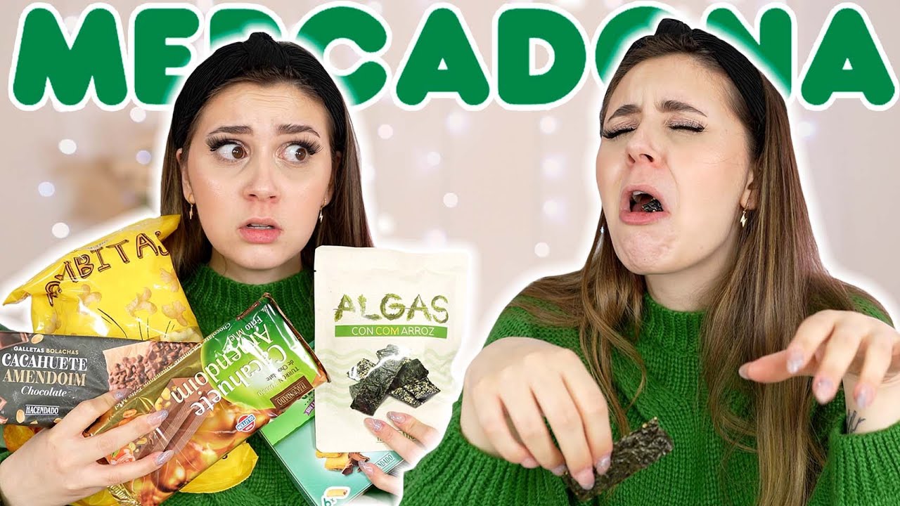 EXPERIMENTANDO DOCES e SNACK do MERCADONA | Joana Gentil