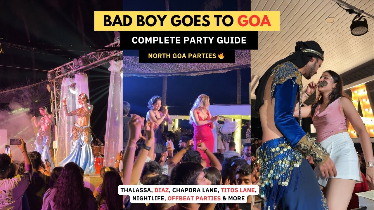 Goa Party Guide 2026 | Famous, Hidden & Offbeat Party Places in North Goa