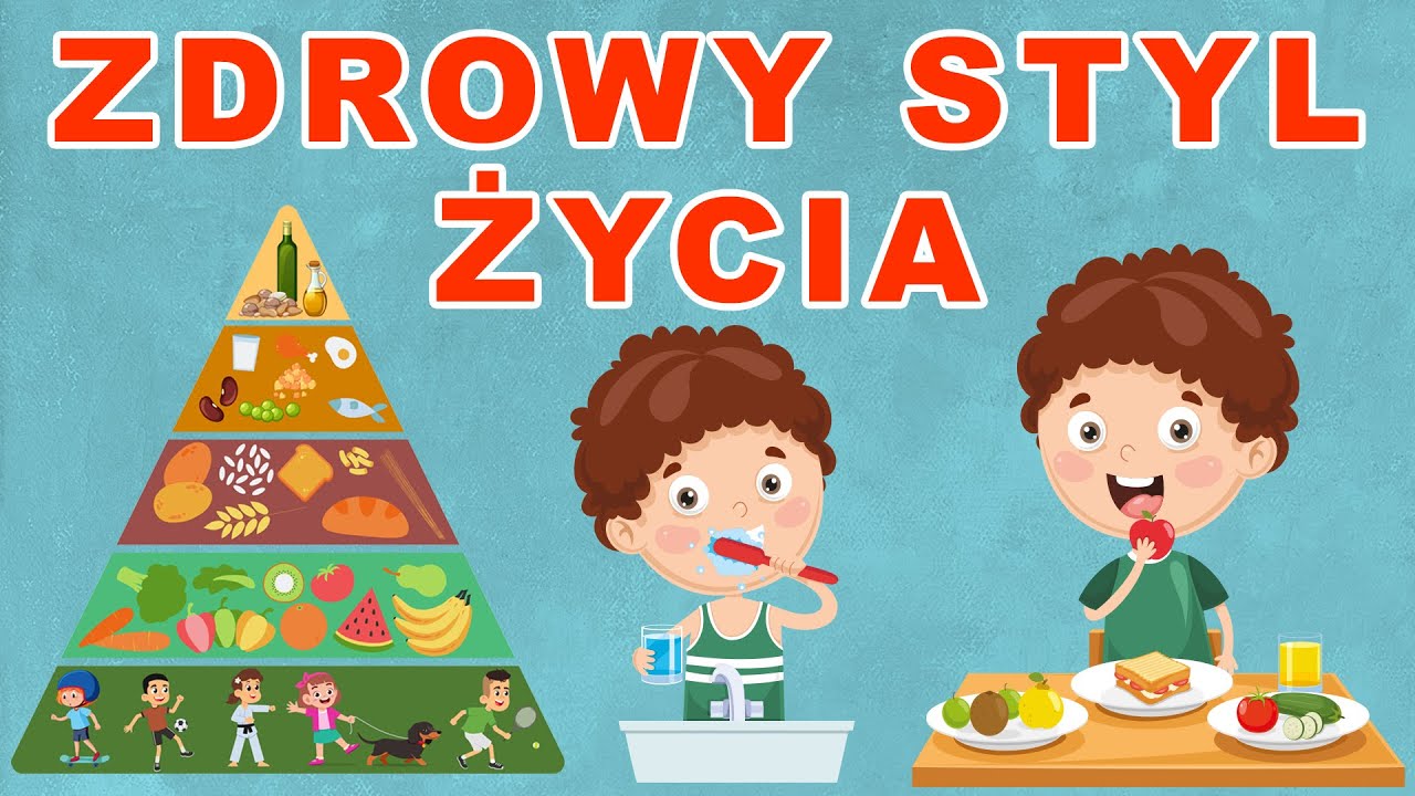 PIRAMIDA ZDROWEGO ŻYWIENIA I STYLU ŻYCIA - BAJKA EDUKACYJNA DLA DZIECI - ZDROWE NAWYKI PRZEDSZKOLAKA