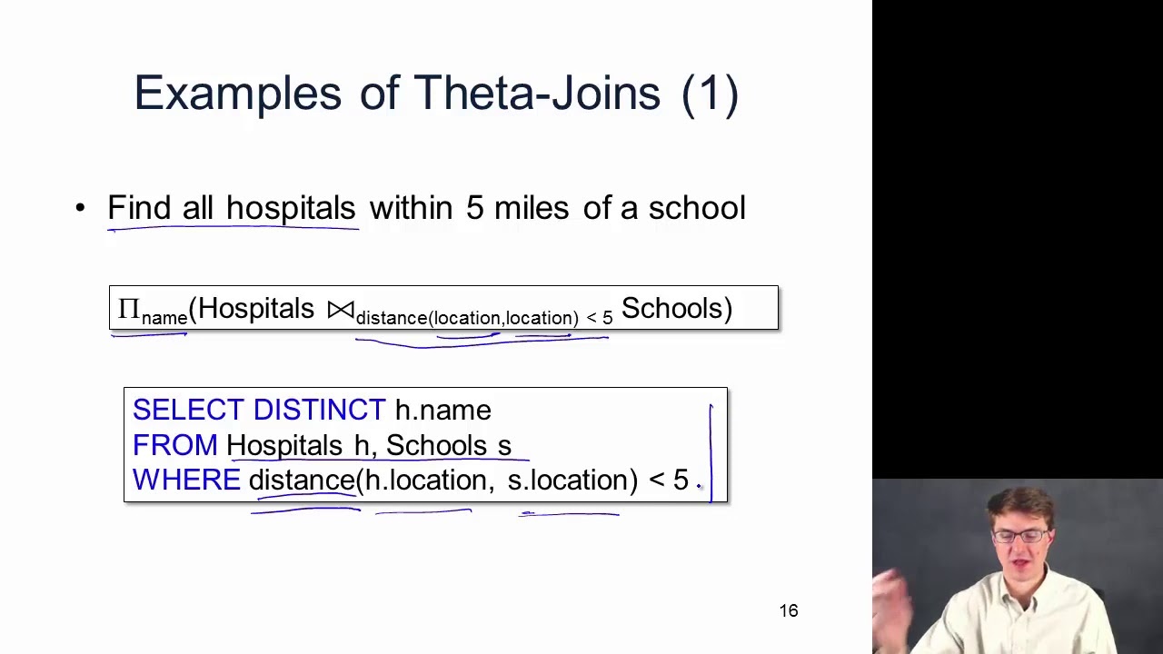 Relational Algebra Operators: Theta-Join - Data Manipulation at Scale: Systems and Algorithms