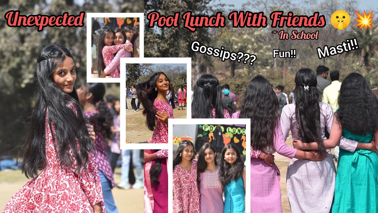 Unexpected Pool Lunch With Friends In School 🤫💥|| #creatoranjali #vlog 