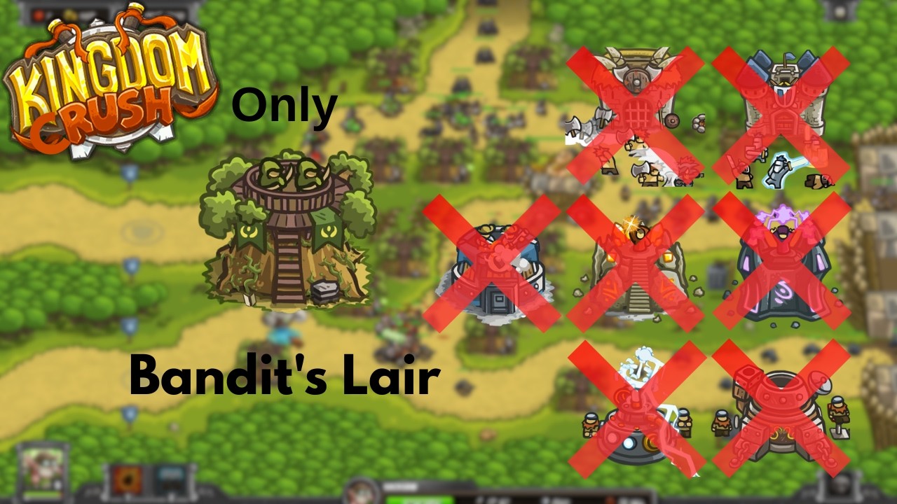 Only Rangers Hideout Tower - Bandit's Lair - Veteran