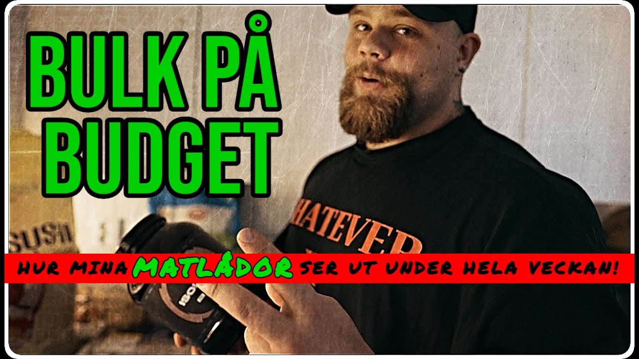 BULK PÅ BUDGET - MATLÅDORNA