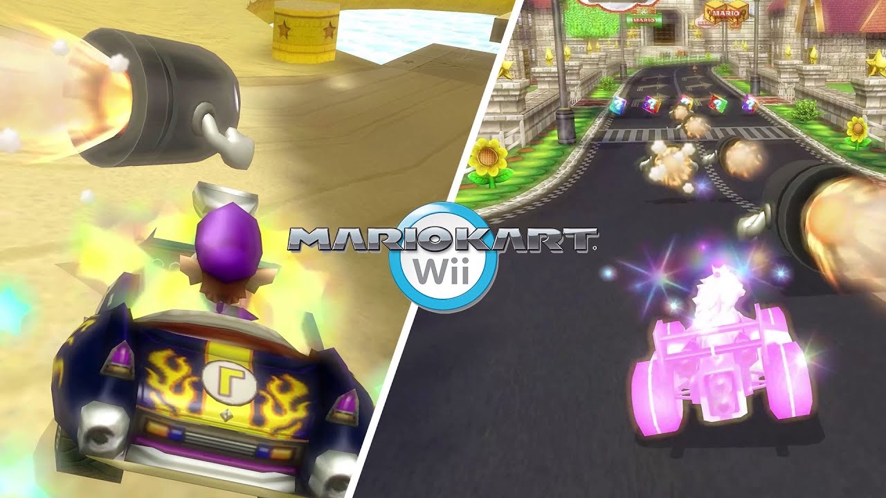 Which item is faster than BULLET BILL in MARIO KART WII? | 4k60