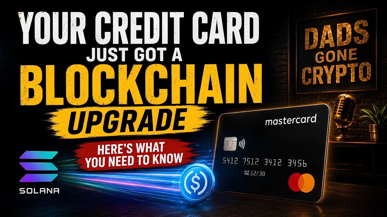 Your Mastercard Just Got a Blockchain Upgrade (Solana + Stablecoins = Quiet Revolution)