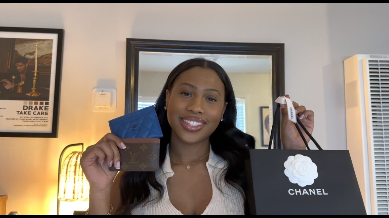 Chanel Unboxing: Chanel Classic Card Holder | Chanel vs Louis Vuitton Card Holder Comparison
