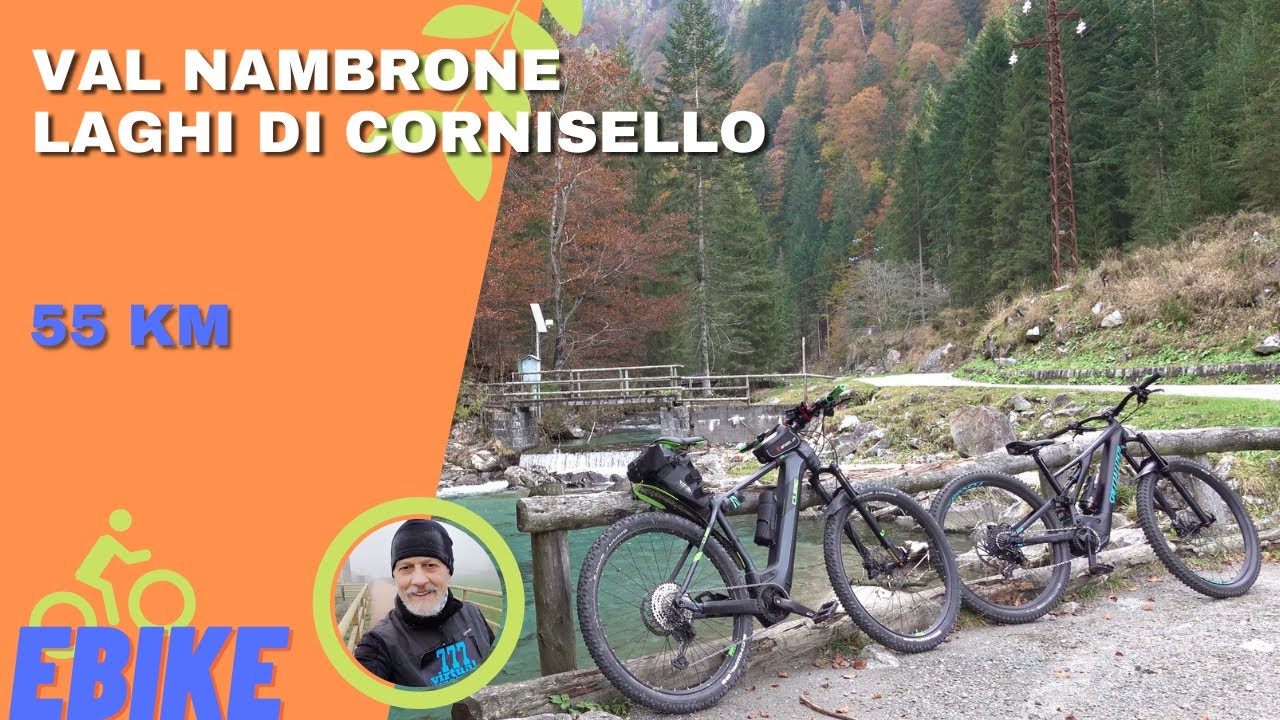 Val Nambrone, rifugio Nambrone, rifugio Cornisello e i laghi di Cornisello dislivello 1100mt E-MTB