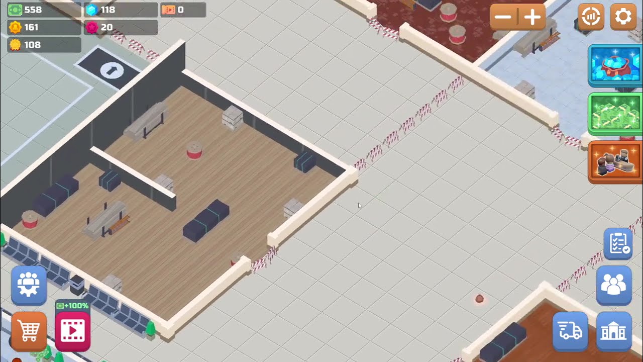 Idle Supermarket Tycoon [idle shopping mall building game]