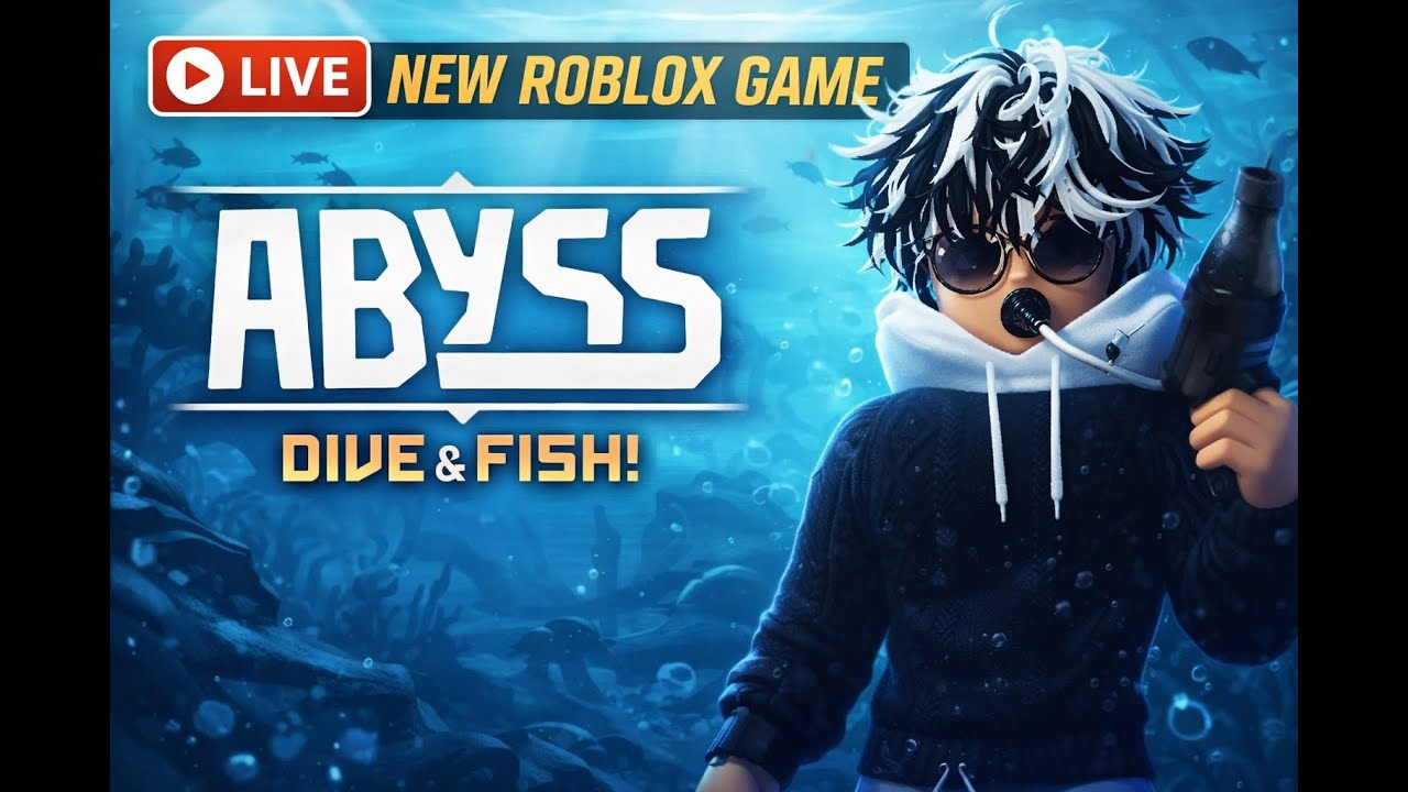 LIVE 🔴 GAME ROBLOX BARU! Abyss Dive & Fish Pertama Kali Main!| Abyss [BETA]
 #Roblox #Indonesia