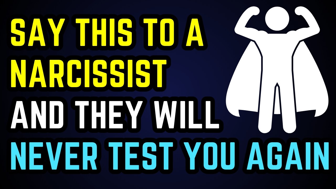 Say This To A Narcissist And They’ll Never Test You Again ❌