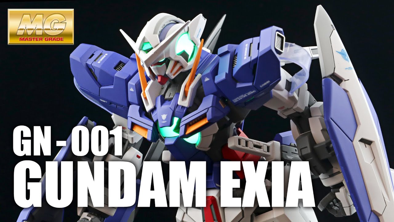 【ガンプラ】丁寧に改修＆全塗装して作り上げた俺の「MGエクシア」完成品がこちら。