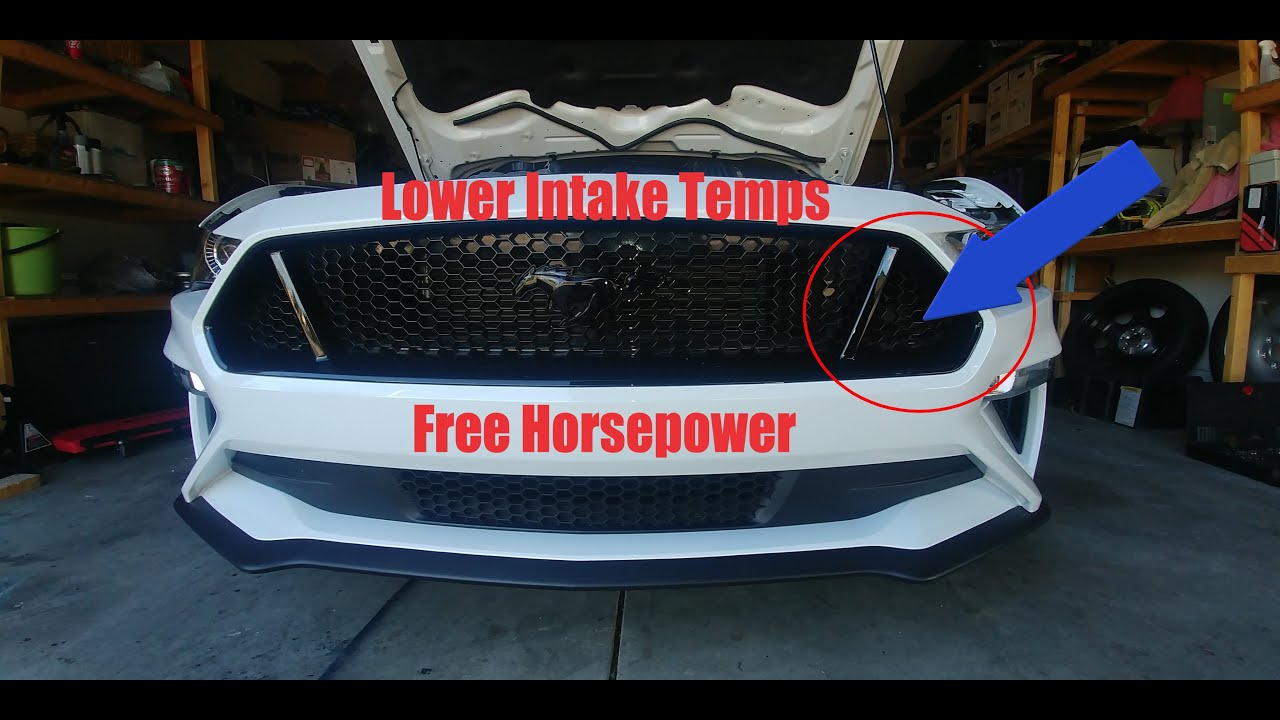 Free Horsepower & Lower Intake temps 