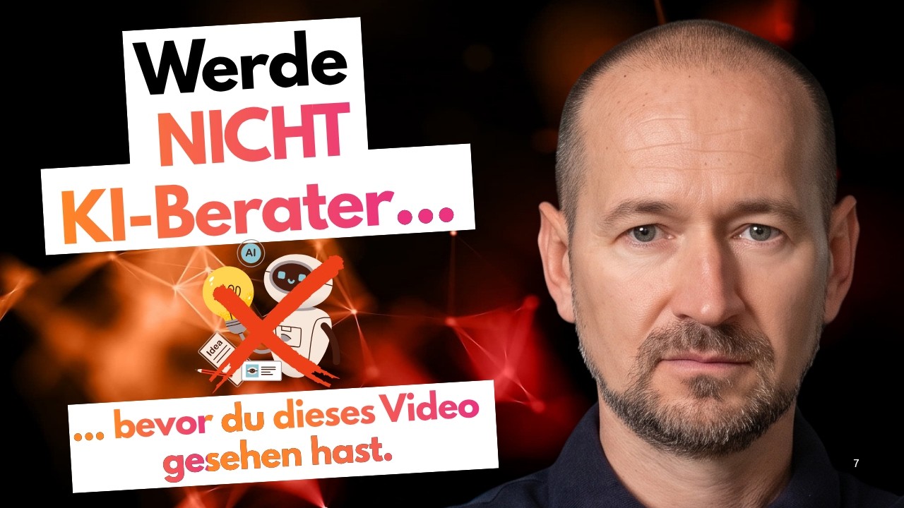 Willst du KI-Berater werden? Mach diese 7 Fehler nicht.