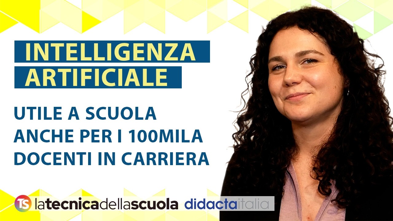Scuola, staff del dirigente: intelligenza artificiale diventa guida per 100mila docenti in carriera