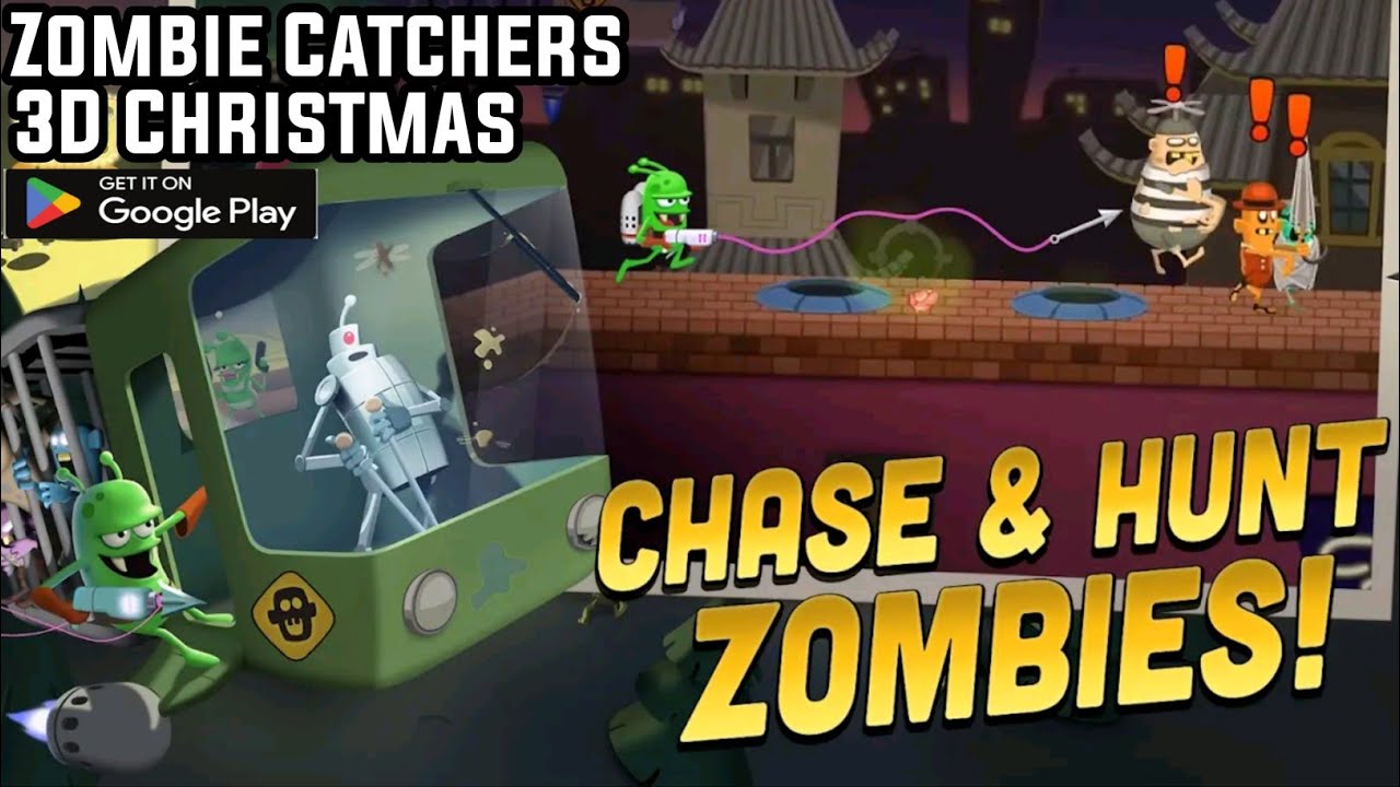 Zombie Catcher Hunt & Sell Mobile Game Gameplay Walkthrough Android 