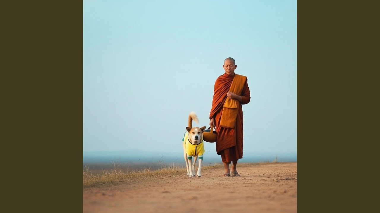 Aloka — The Heart That Walks for Peace | The Little Monk Dog’s Journey