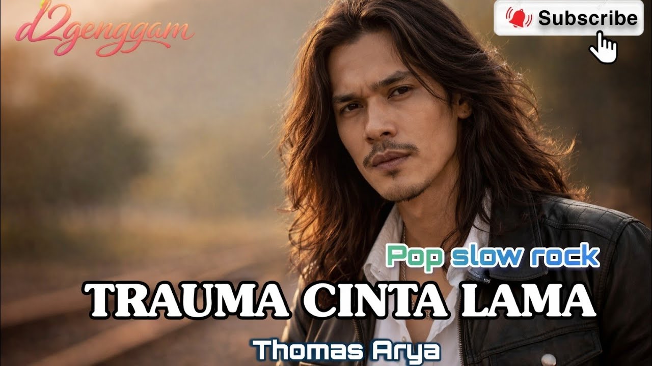 TRAUMA CINTA LAMA - Thomas Arya | Pop slow rock cover IA ( video lirik )