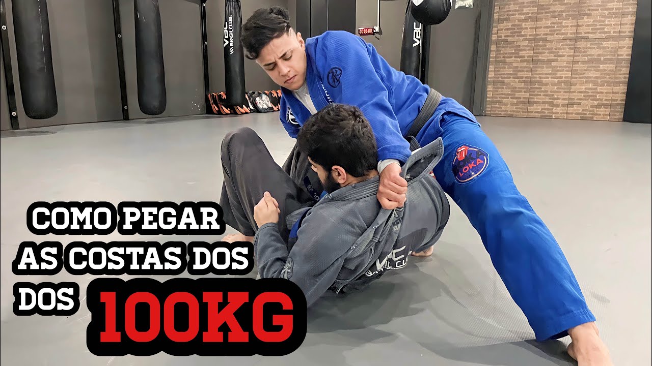 Como pegar as costas dos 100kg