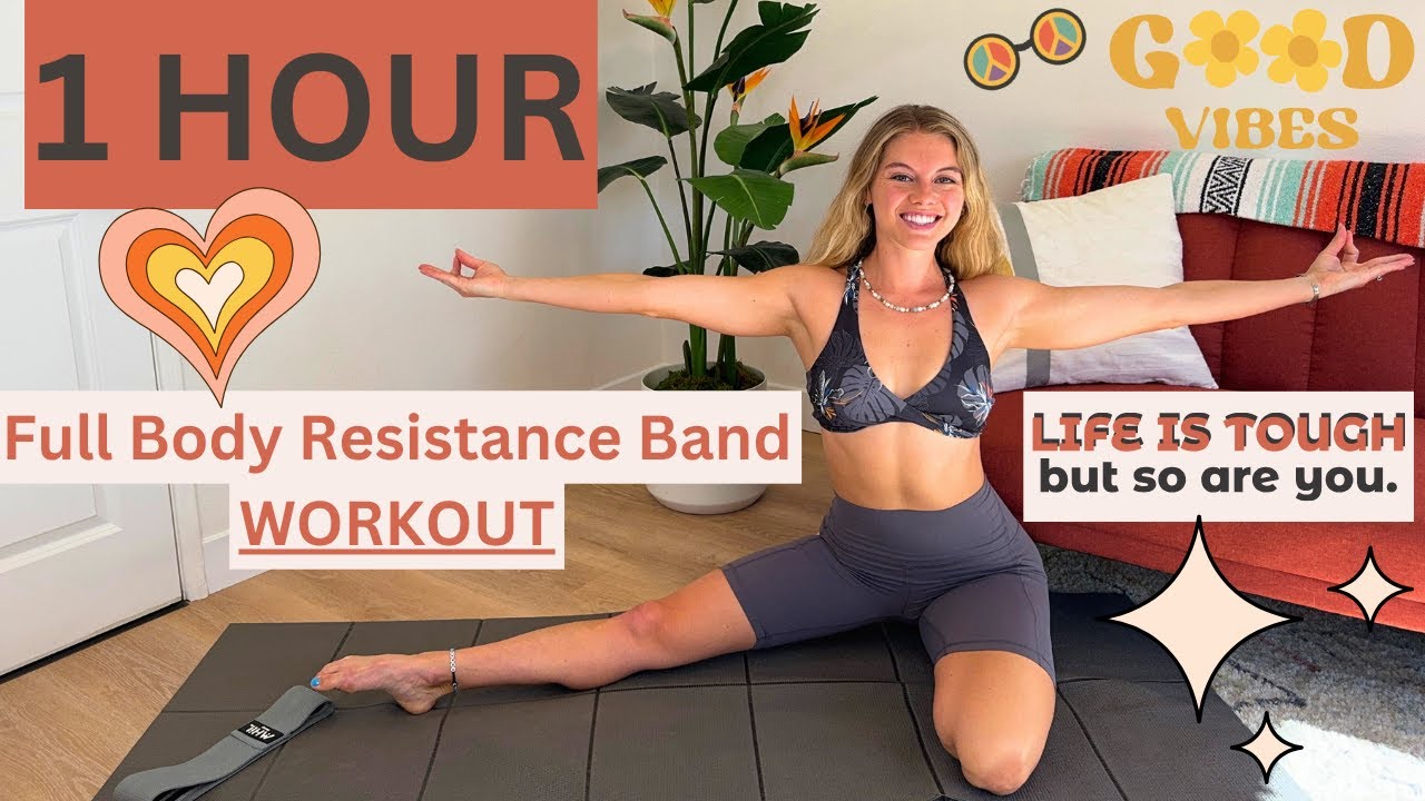 Goddess Girl Workout | Intense Resistance Band Full Body Session